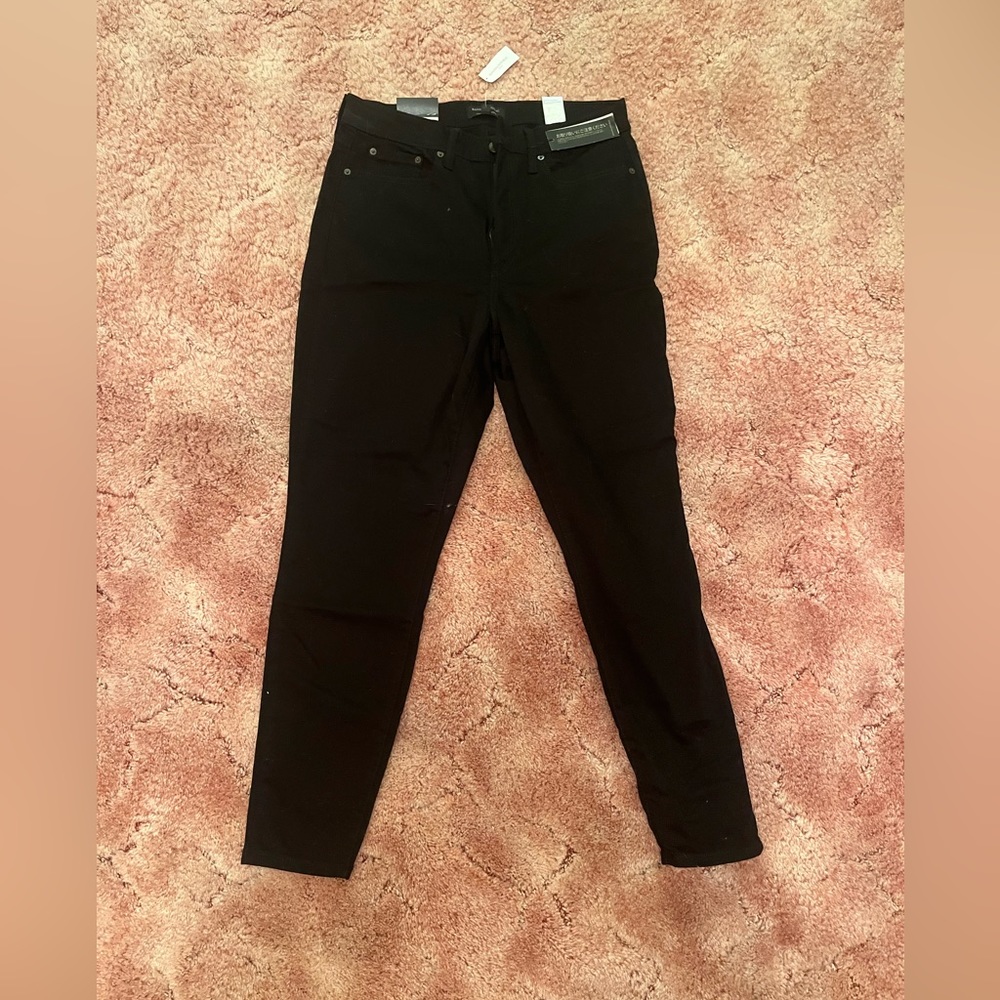 Banana Republic Curvy Fit Black Jeans, size 32/14
